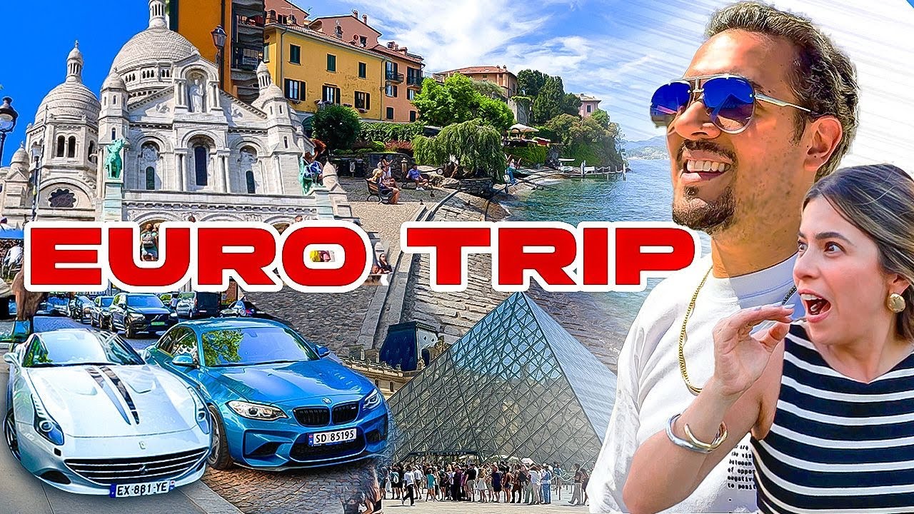 AUTOS EXÓTICOS y PAISAJES de PELÍCULA en EUROPA | JUCA