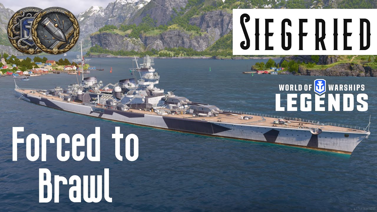 Siegfried | Forced to Brawl | World of Warships: Legends