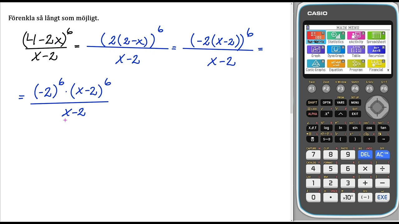 Matematik 5000+ 3bc Uppgift 1339 d för reviderad ämnesplan 2021 v3