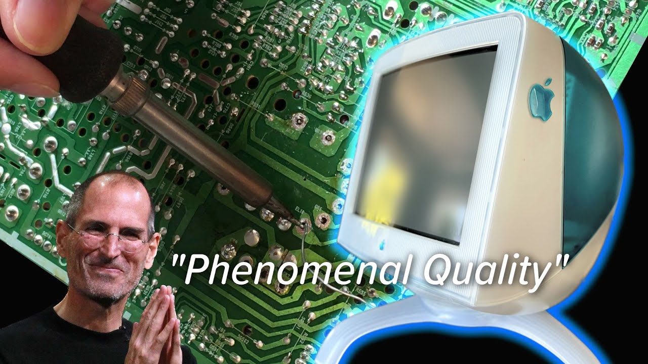 I attempted flyback surgery on Apple's worst monitor - Apple Studio Display 17