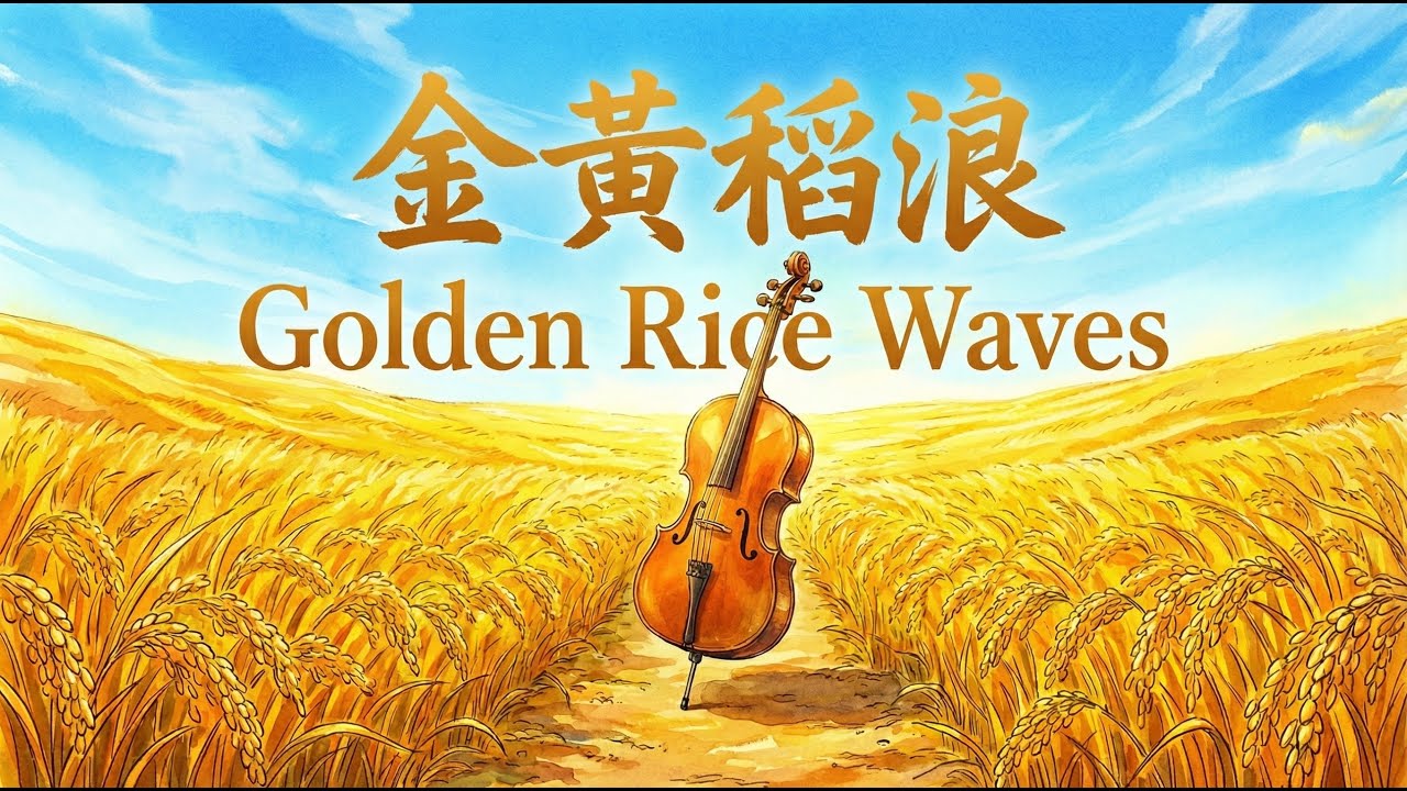 1 Hour Cello Music 🇹🇼 一小時大提琴 | 金黃稻浪 Rice Wave | 懷舊 Nostalgia | Relax, Sleep, and Reading | BGM