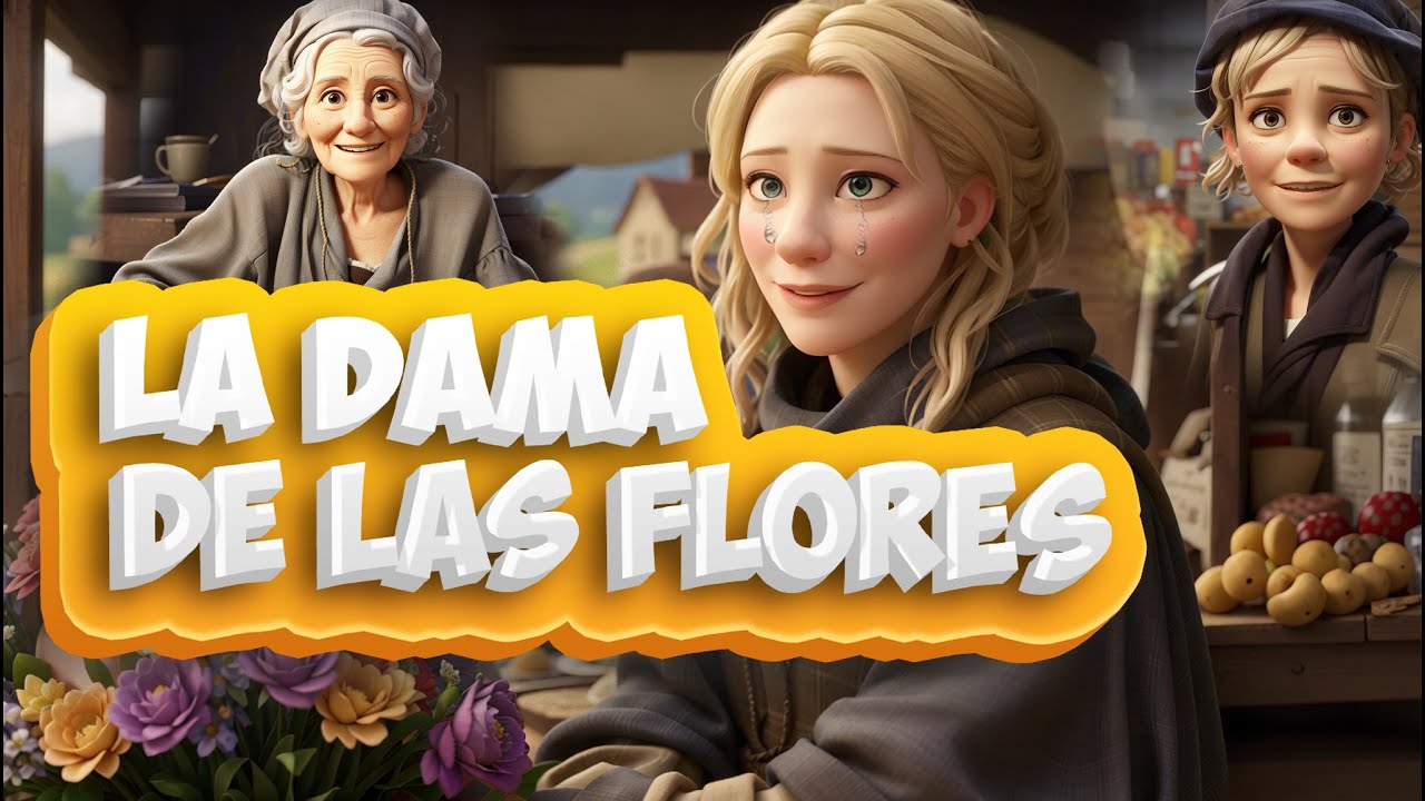 la DAMA de las FLORES. Una historia con valores y enseñanza