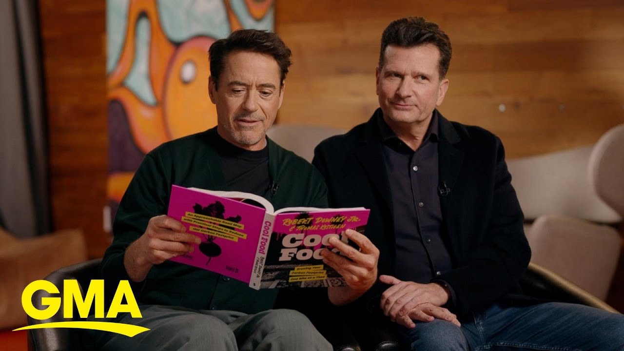 Robert Downey Jr. talks new book, 'Cool Food'