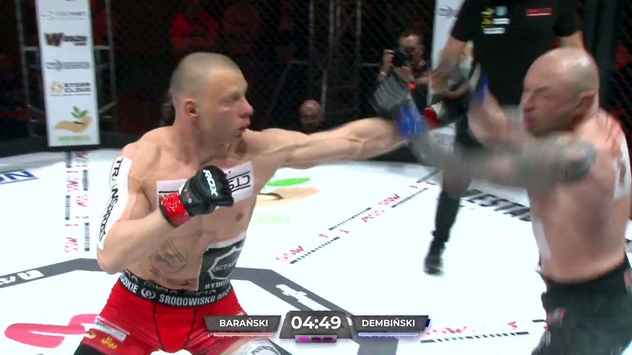 SSW Fight Night 3 : Przemysław Barański vs Piotr Dembiński - KO przez kopnięcie