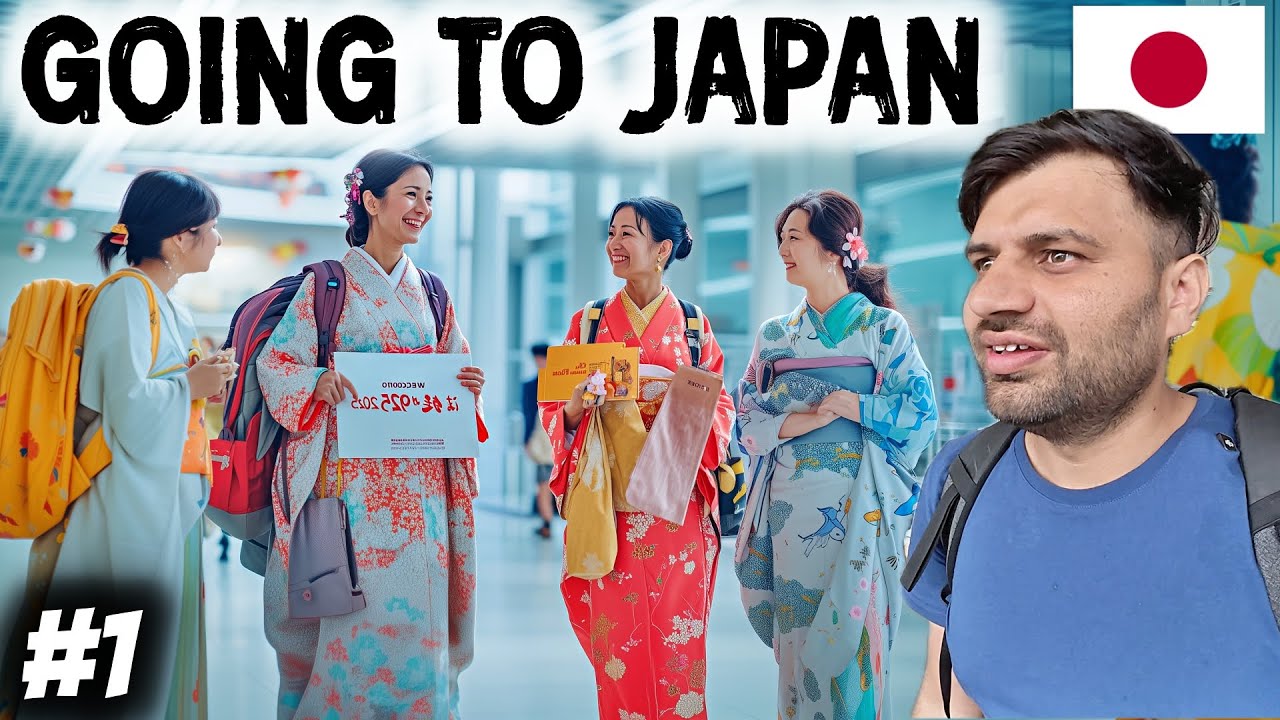 Going To JAPAN - First Day in JAPAN 🇯🇵🇯🇵