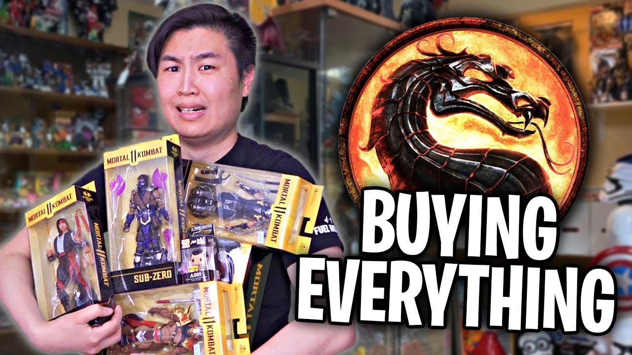 Buying Everything Mortal Kombat Challenge!! (NEW McFarlane Toys)
