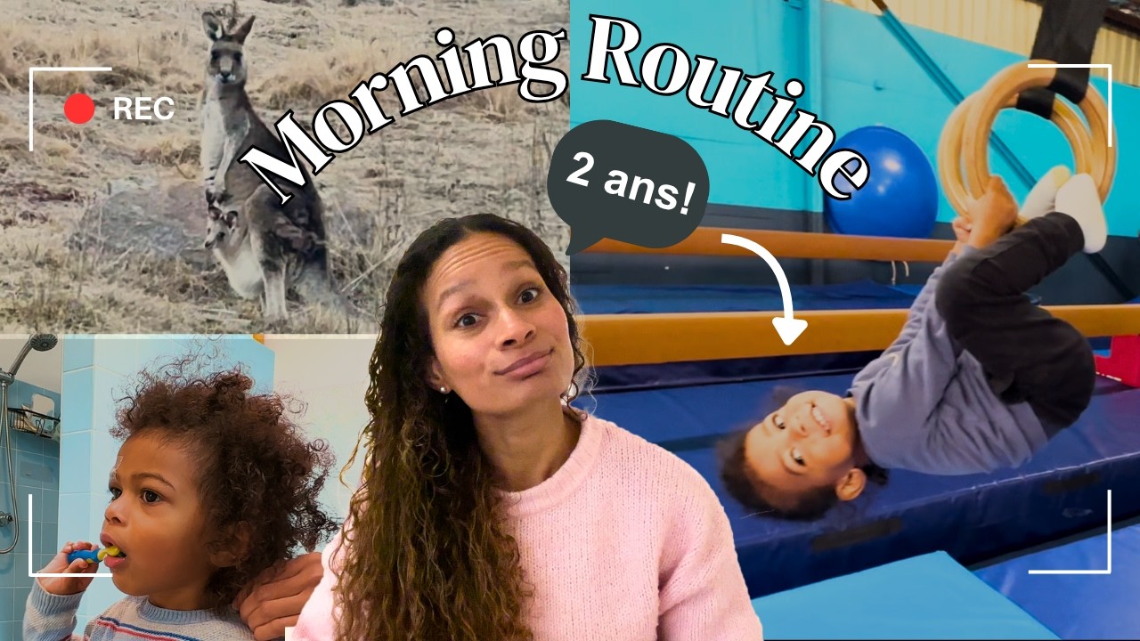 Routine matinale avec un enfant de 2 ans | MORNING ROUTINE Sportive