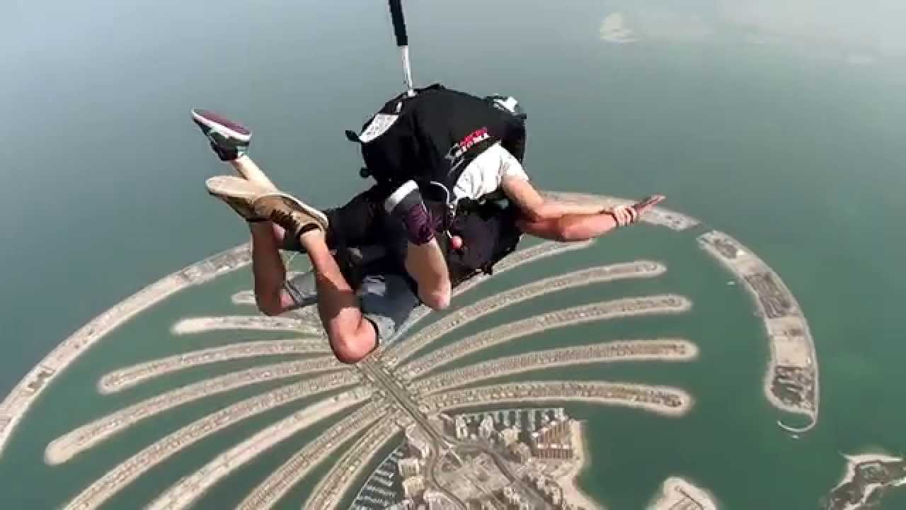 Jocke hoppar Fallsk&auml;rm i Dubai