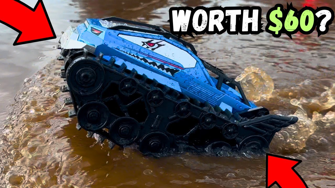 The Little Amphibious RC ￼Tank That Could!