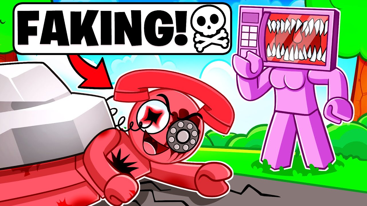 Tele Faked BEING MURDERED in Roblox!