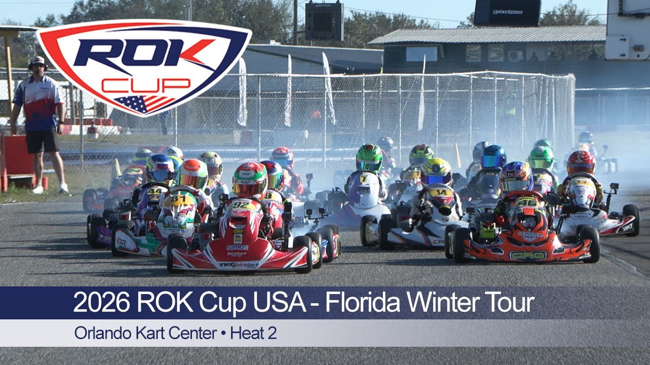 2026 ROK Cup USA Floriday Winter Tour - Heat 2, 3 & Pre Finals