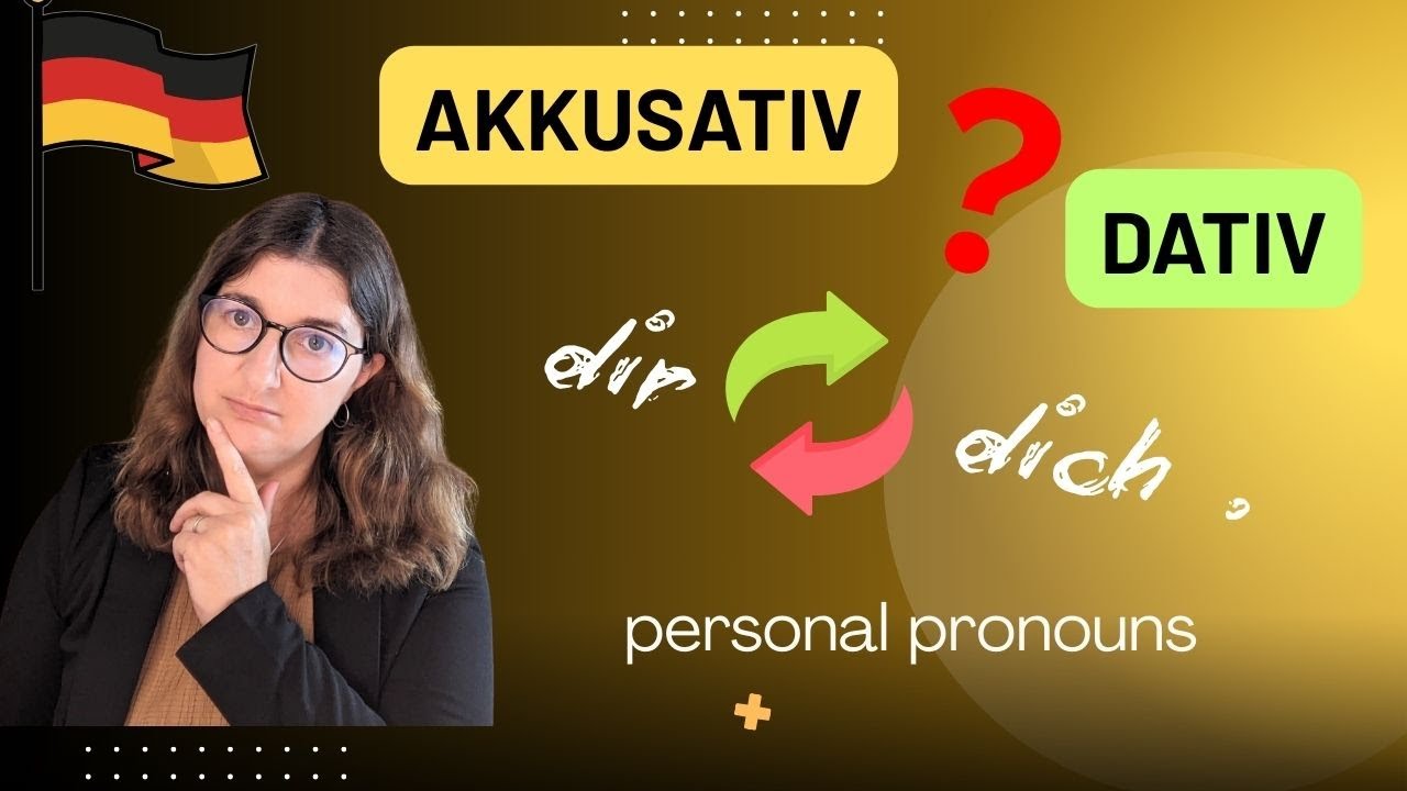 How to use the accusative and dative cases when speaking (German for beginners) Case system 6/6