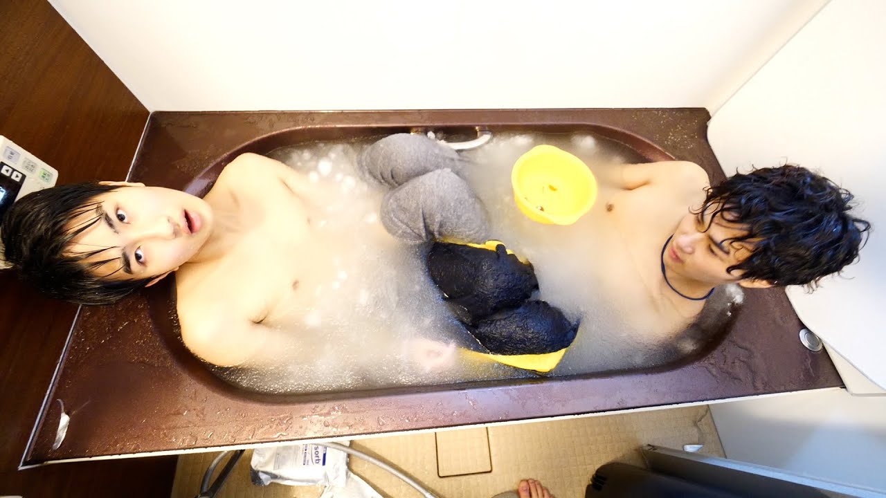700倍で膨らむ粉でドッキリしたらお風呂から抜けれなくなりました