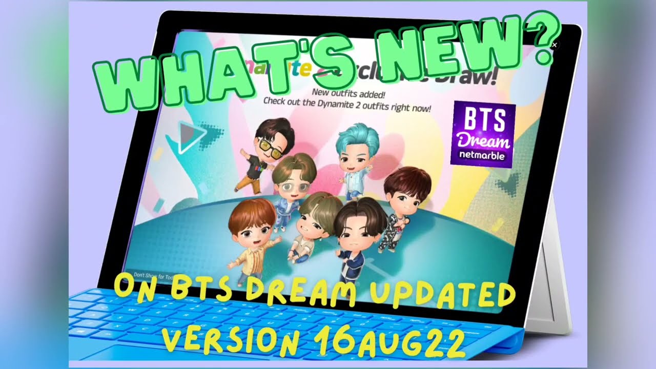 What's new on BTS Dream TinyTan House 🏠💜 update version (Aug 22) ?