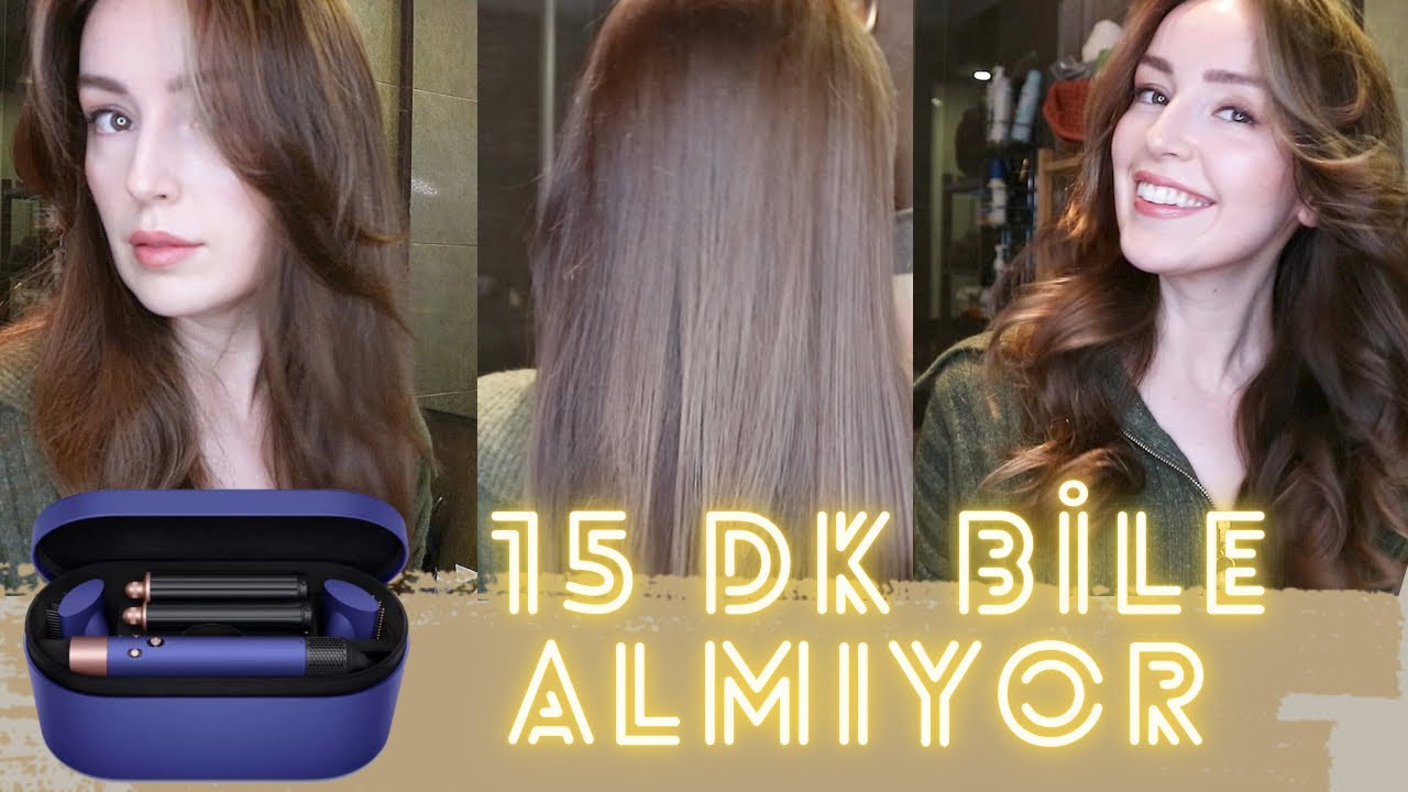 WOW KUAF&Ouml;RE GİTMEYİ UNUTTUM ?! | Dyson Airwrap Sa&ccedil; Modelleri