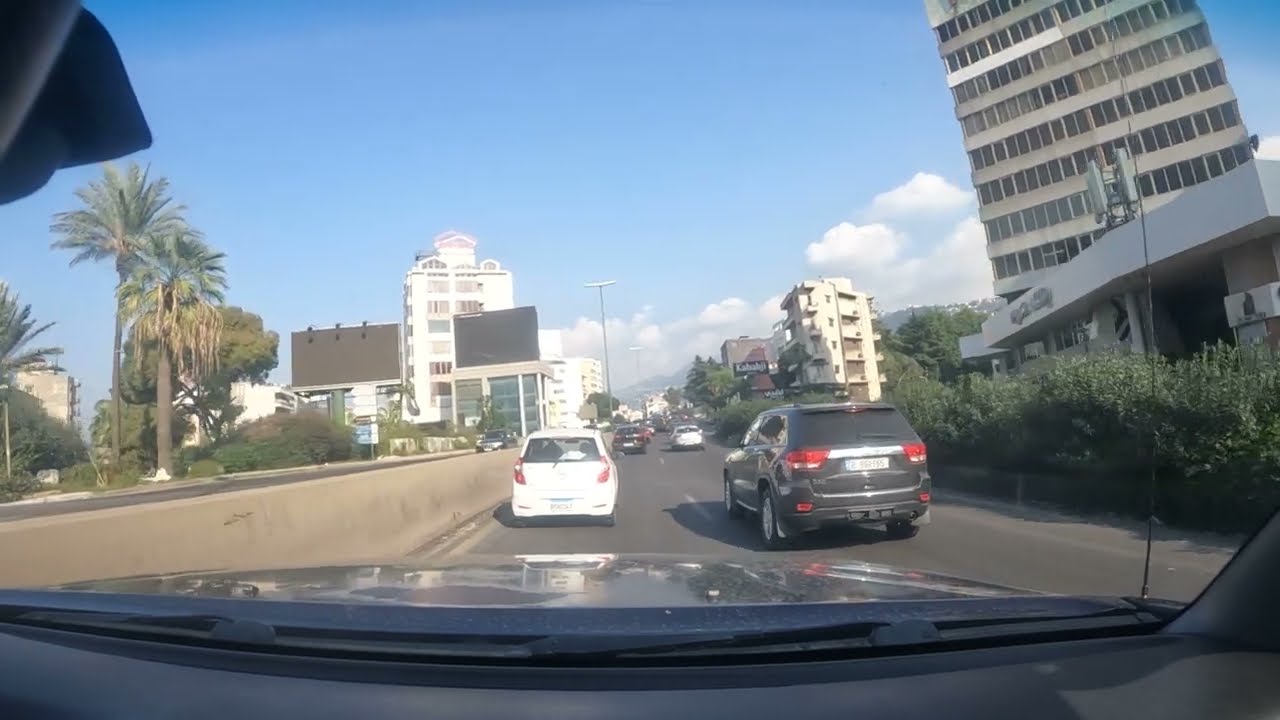 Junieh main highway #lebanon جونية الاوتوستراد العام لبنان