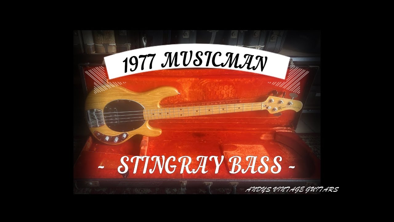 1977 MUSICMAN STINGRAY BASS - one of the first 2500 stingray ever made - Andy's Vintage Guitars