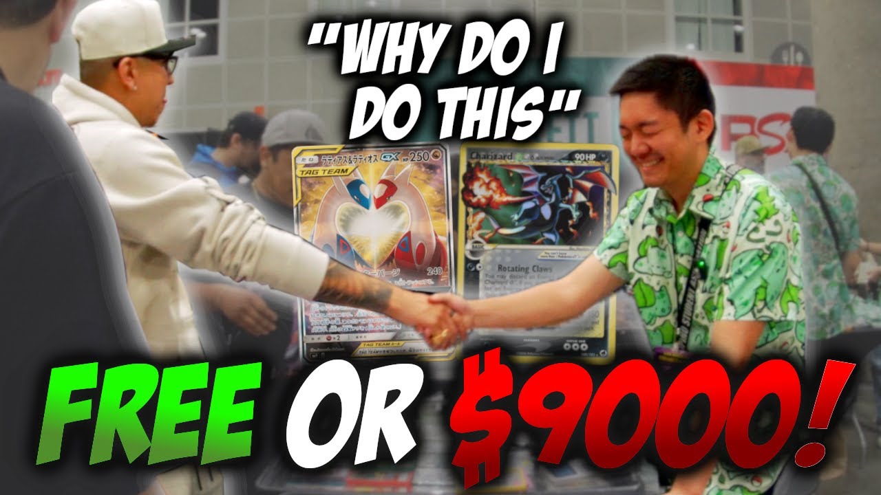 He wanted to BEAT the $8500 Coin Flip RECORD! | LA Collect-a-Con Day 1 VENDOR POV