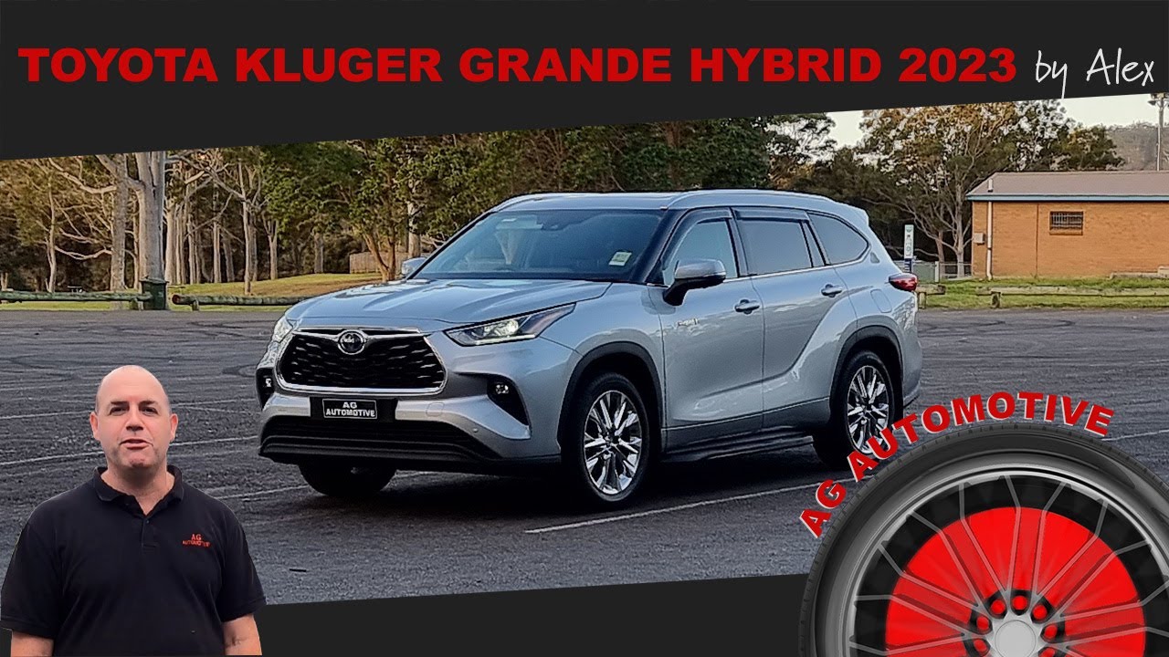 ОБЗОР TOYOTA KLUGER GRANDE HYBRID 2023 ГОДА