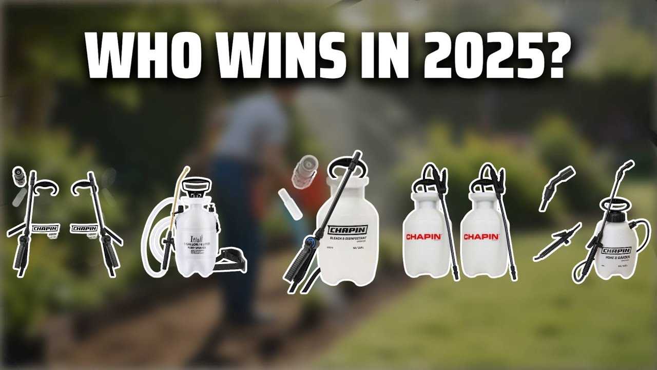 The Top 5 Best 1 Gallon Sprayer in 2025 - Must Watch Before Buying!