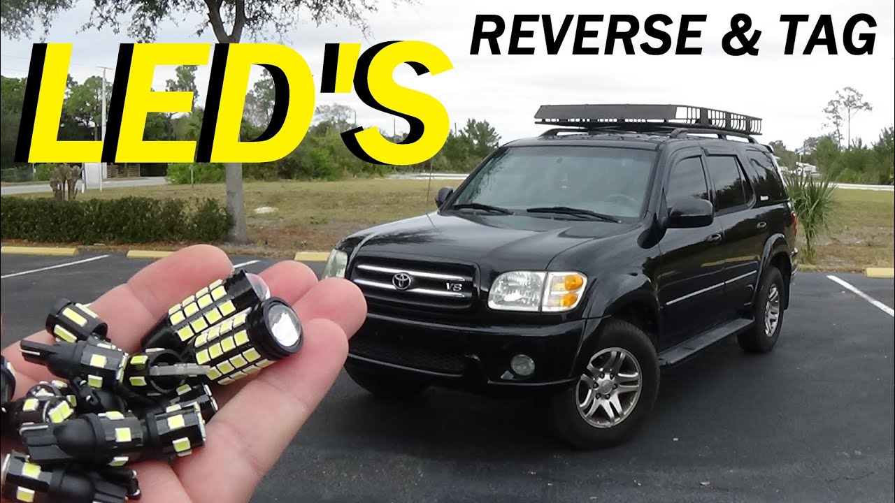 SEQUOIA LED REVERSE LIGHTS AND TAG LIGHTS (SUPER BRIGHT)