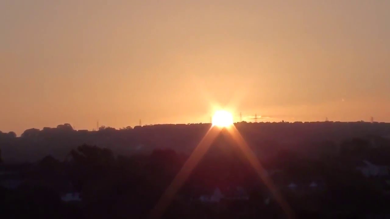 Sunrise, Belfast, Northern Ireland, Rose Garden, Healing Power of Sun