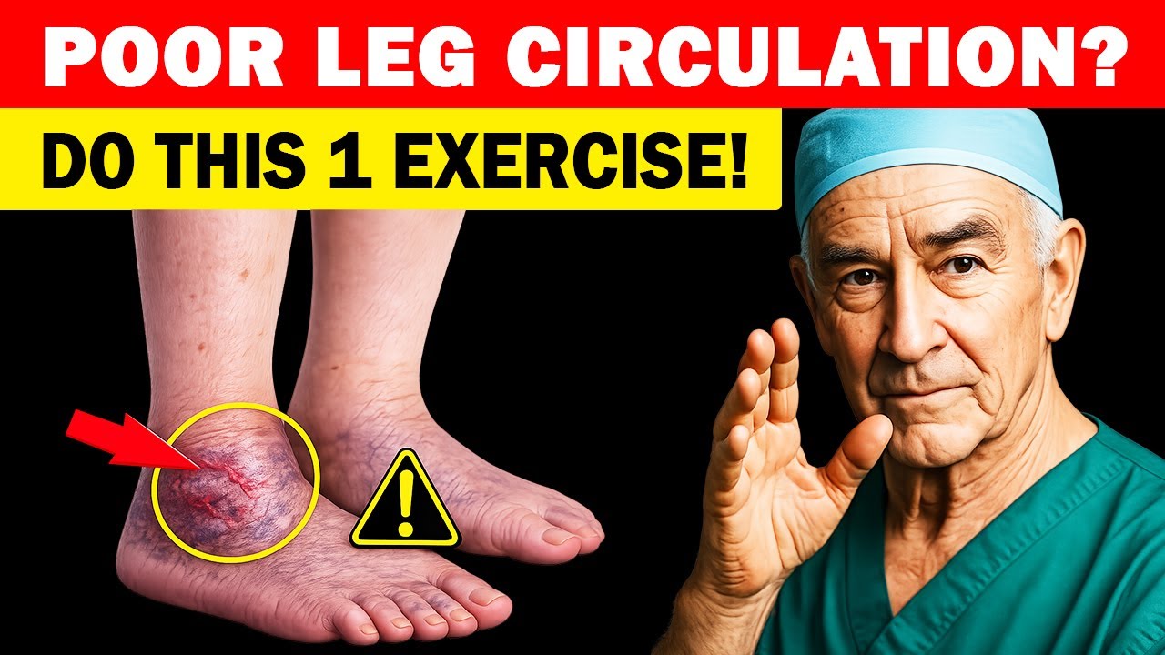 Surgeon Reveals: Do This 1 Exercise for Poor Leg Circulation after 70