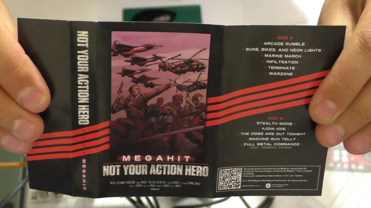 Megahit - Not Your Action Hero - Cassette tape