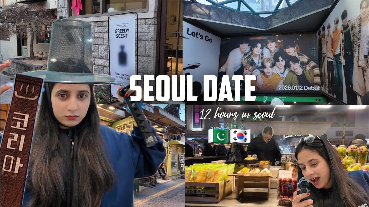 🇵🇰🇰🇷 Seoul Date | 12 Hours in Seoul with Bff