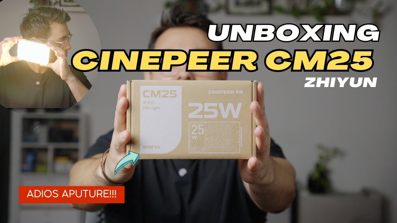 ZHIYUN Cinepeer CM25 // UNBOXING