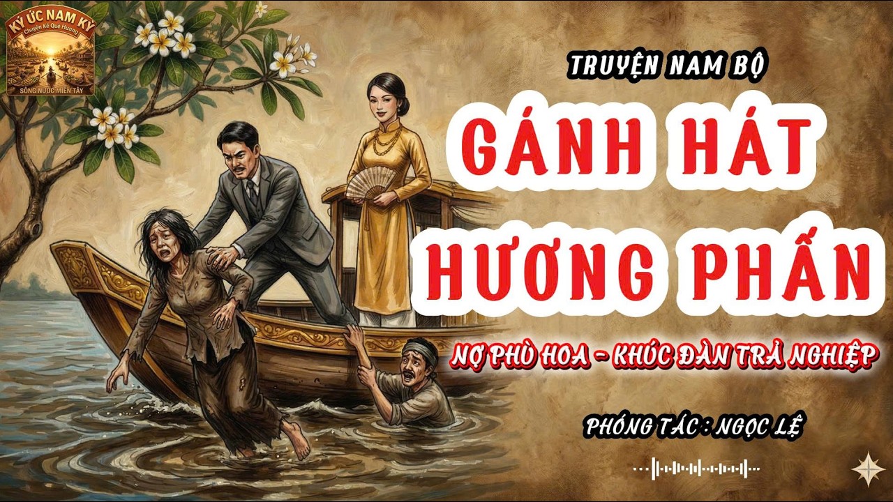 Chuyện Xưa Miền Tây: Gánh Hát Hương Phấn Nợ Phù Hoa–Khúc Đàn Trả Nghiệp| Nghe Chuyện Xưa cho Dễ Ngủ