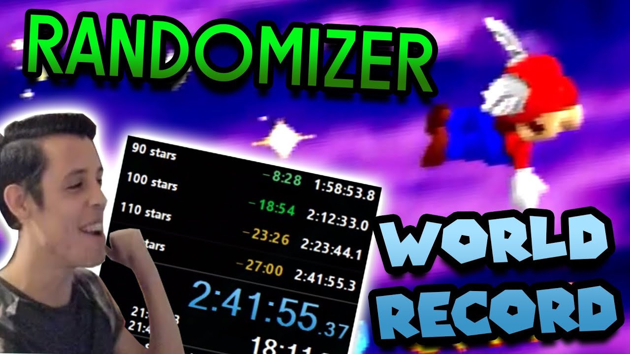 I DESTROYED the Randomizer Speedrun World Record | Super Mario 64 120 Star