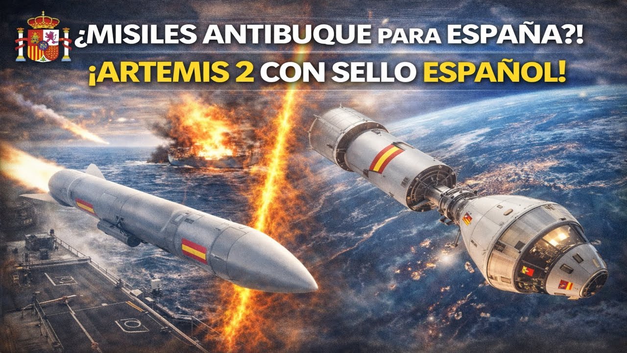 MISILES ANTIBUQUE PARA ESPAÑA ¡ARTEMIS 2 CON SELLO ESPAÑOL!