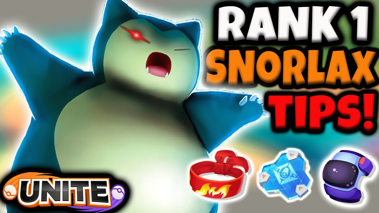 BEST POK&Eacute;MON UNITE PLAYER IN THE WORLD | RANK 1 SNORLAX GUIDE | TTVzugrug