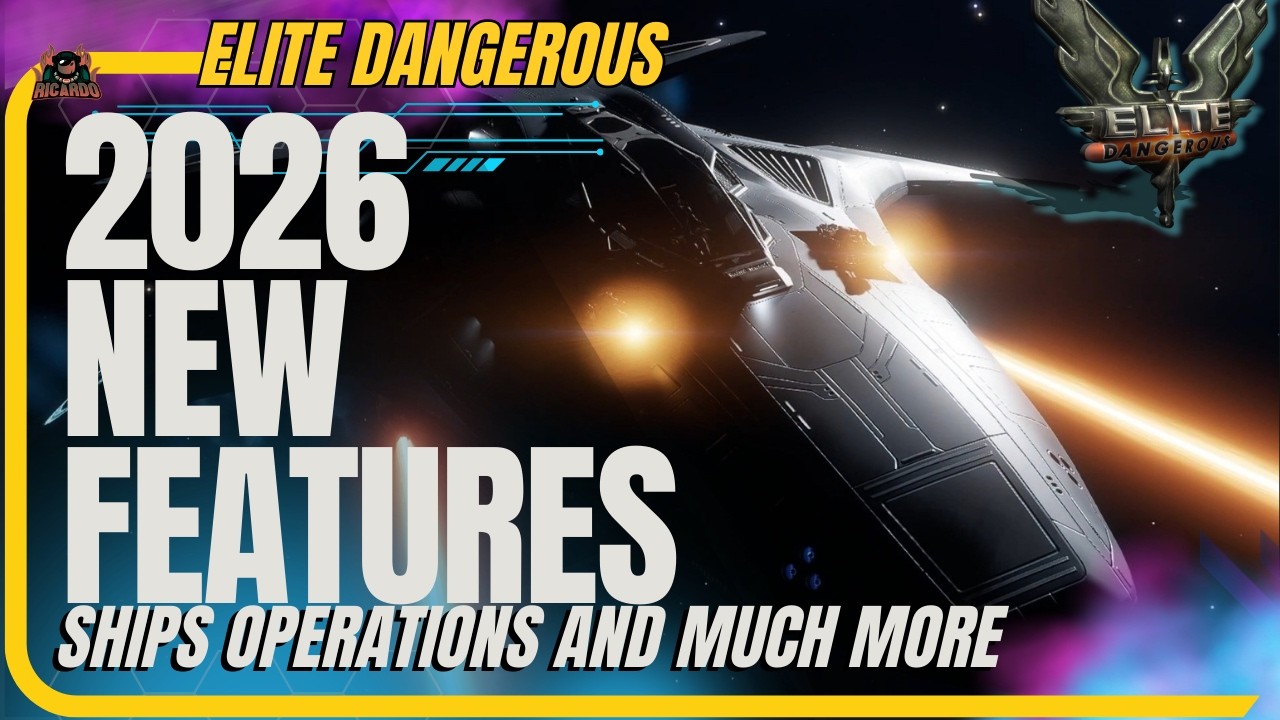 Новые корабли и обновления для Elite Dangerous в 2026 году — полный обзор плана развития игры.