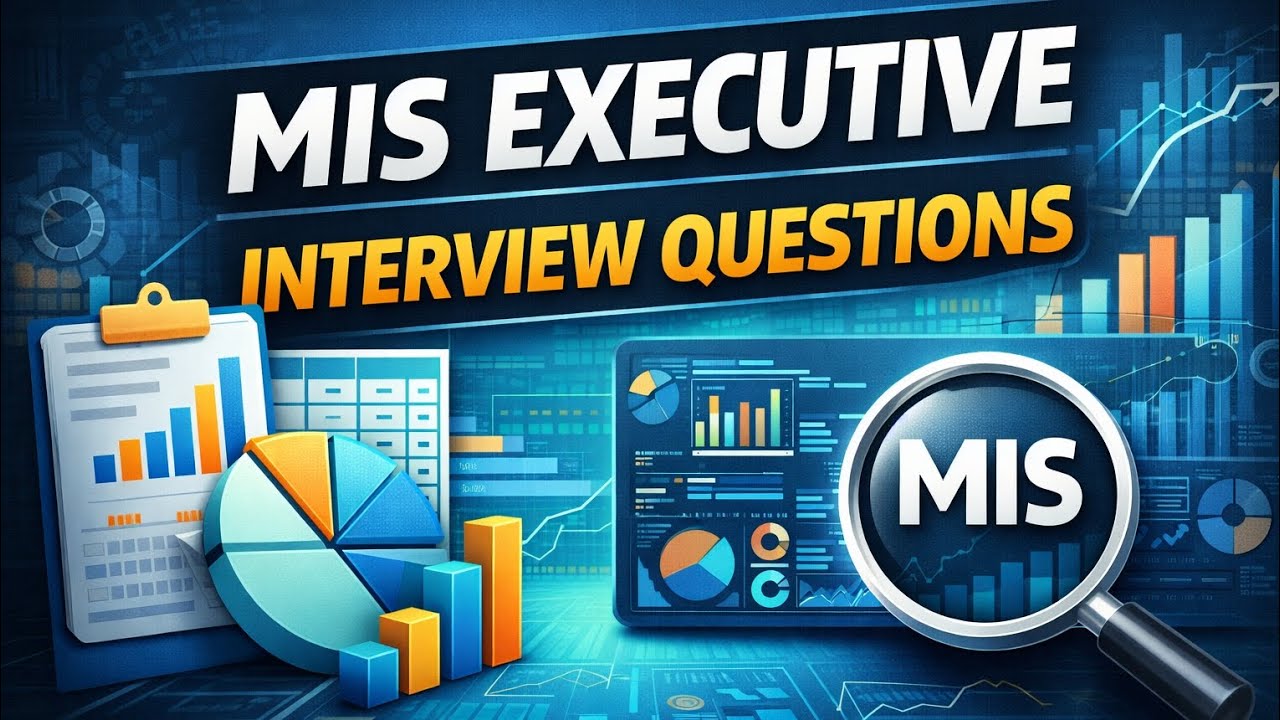 Data sorting , MIS Report Prepairing Data analytics interview questions 