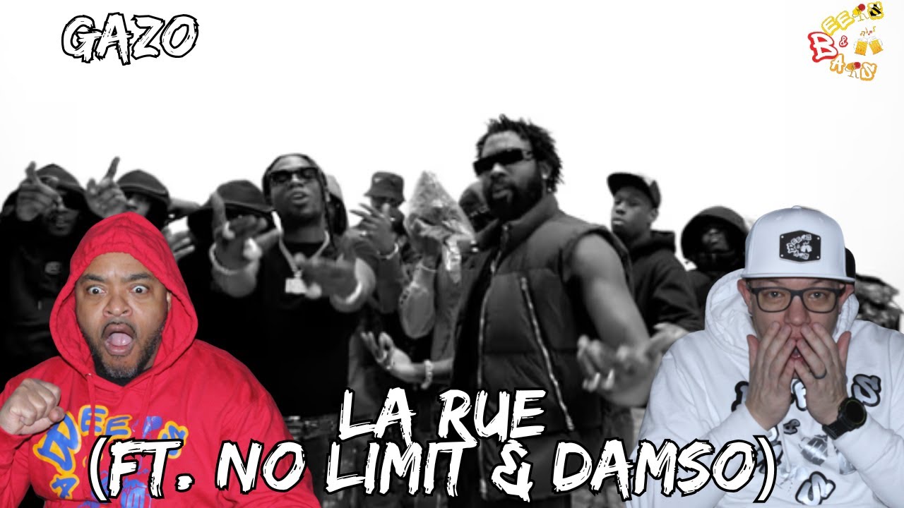 ЭТИ РЕБЯТА ОТЛИЧИЛИСЬ!!! | Реакция американцев на No Limit, Gazo и Damso — LA RUE