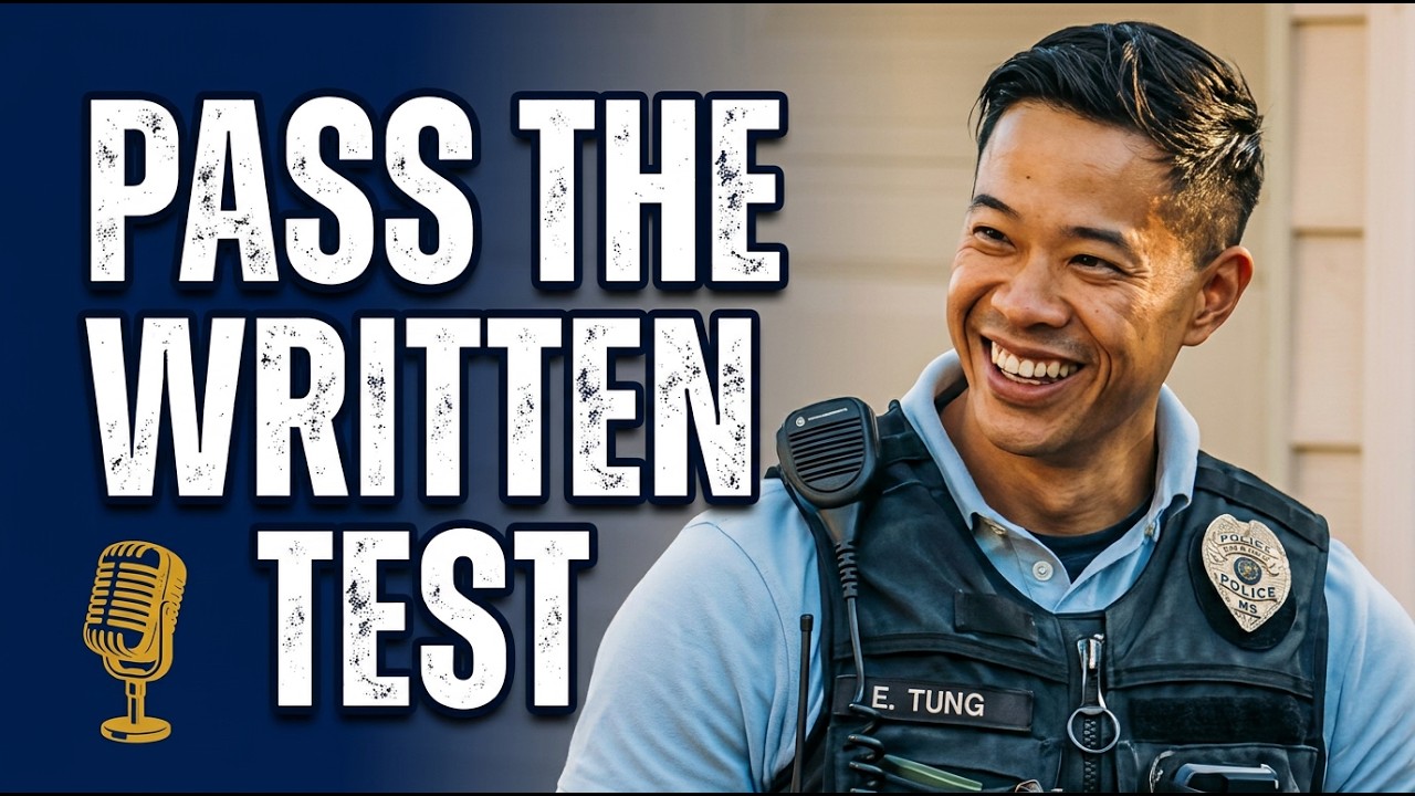 Police Written Test Tips!