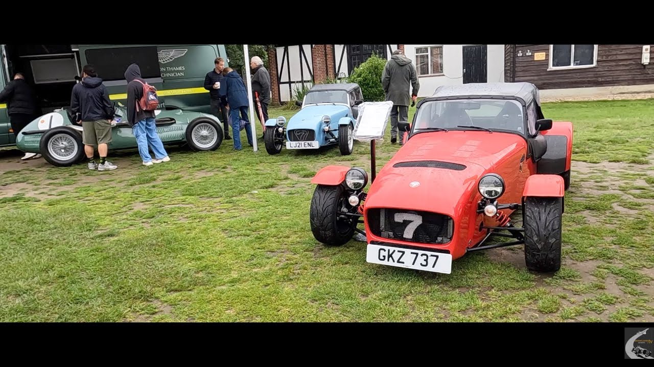 Caterham Cars at Brooklands.