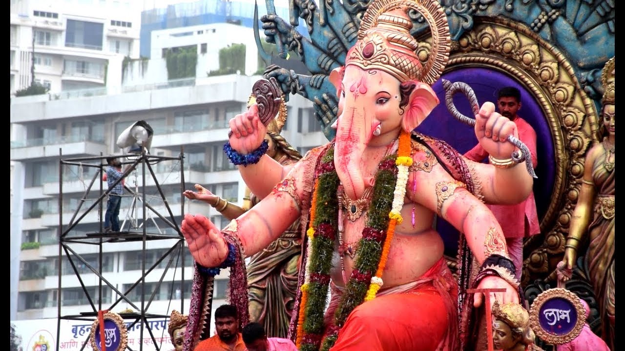 Chinchpokli Cha Chintamani Visarjan 2019 - Girgaum Chowpatty Visarjan 2019 - Ganesh Chaturthi 2019