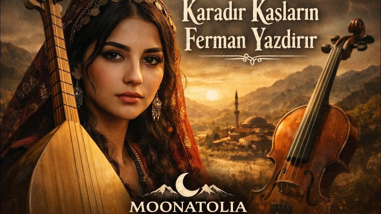 Karadır Kaşların Ferman Yazdırır | Duygulu Anadolu Türküsü | MOONATOLIA