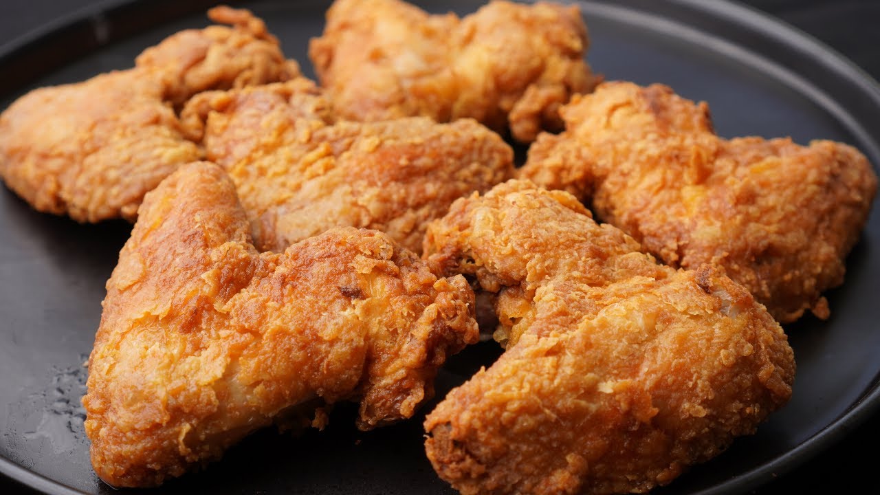 ALITAS FRITAS DE POLLO BROASTER | CRUJIENTES Y DELICIOSAS