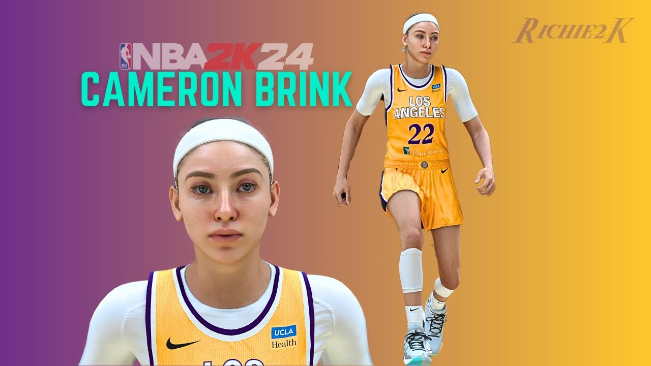 Cameron Brink Face Creation NBA 2K24