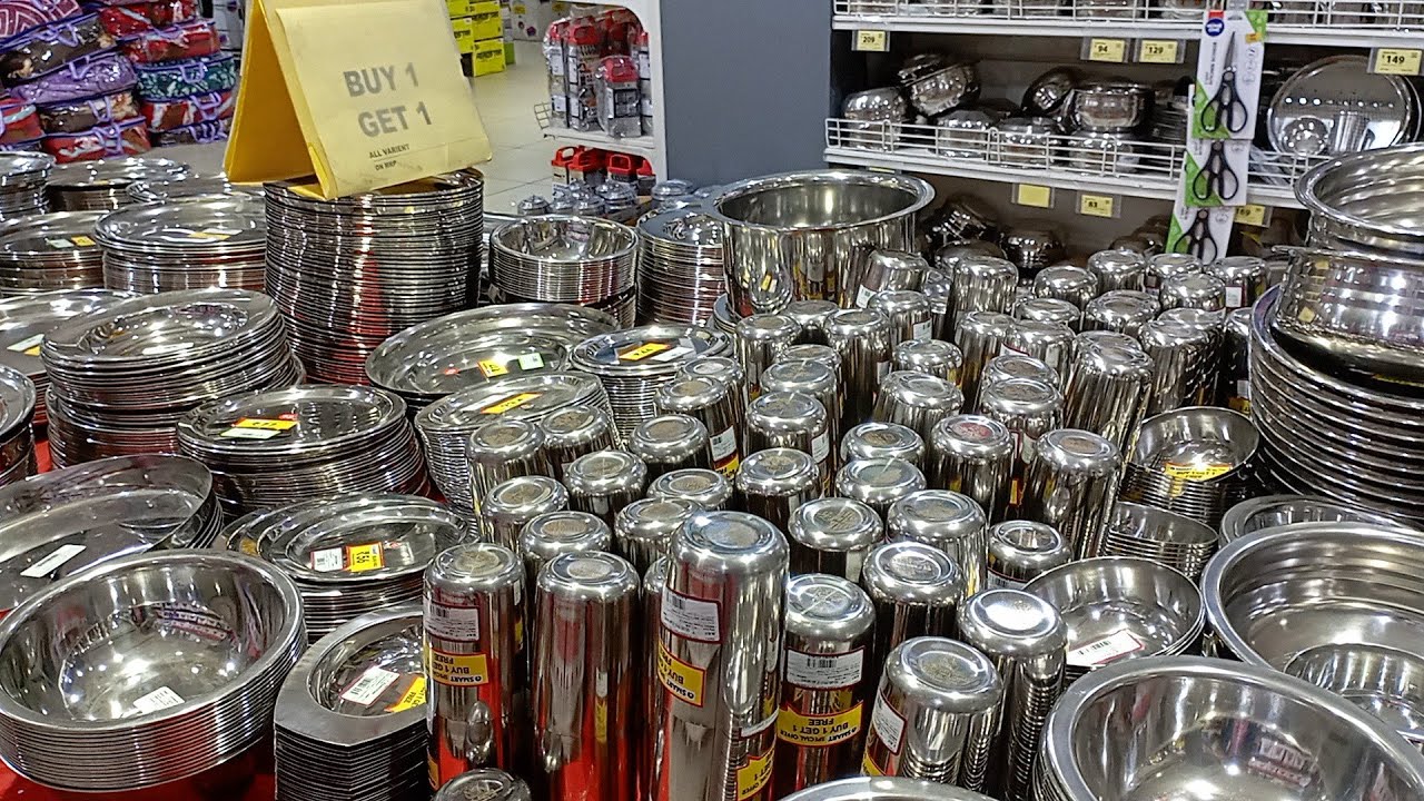    Unique  utensils ll Steel Bartan ll #utensils #steel ollection #diwalibartan #shopping  #fypシ 