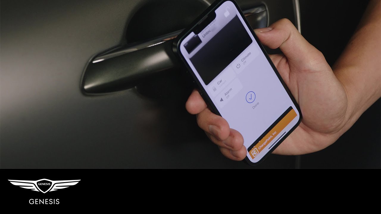 How to Use Your Digital Key | Genesis GV70 | How-To | Genesis