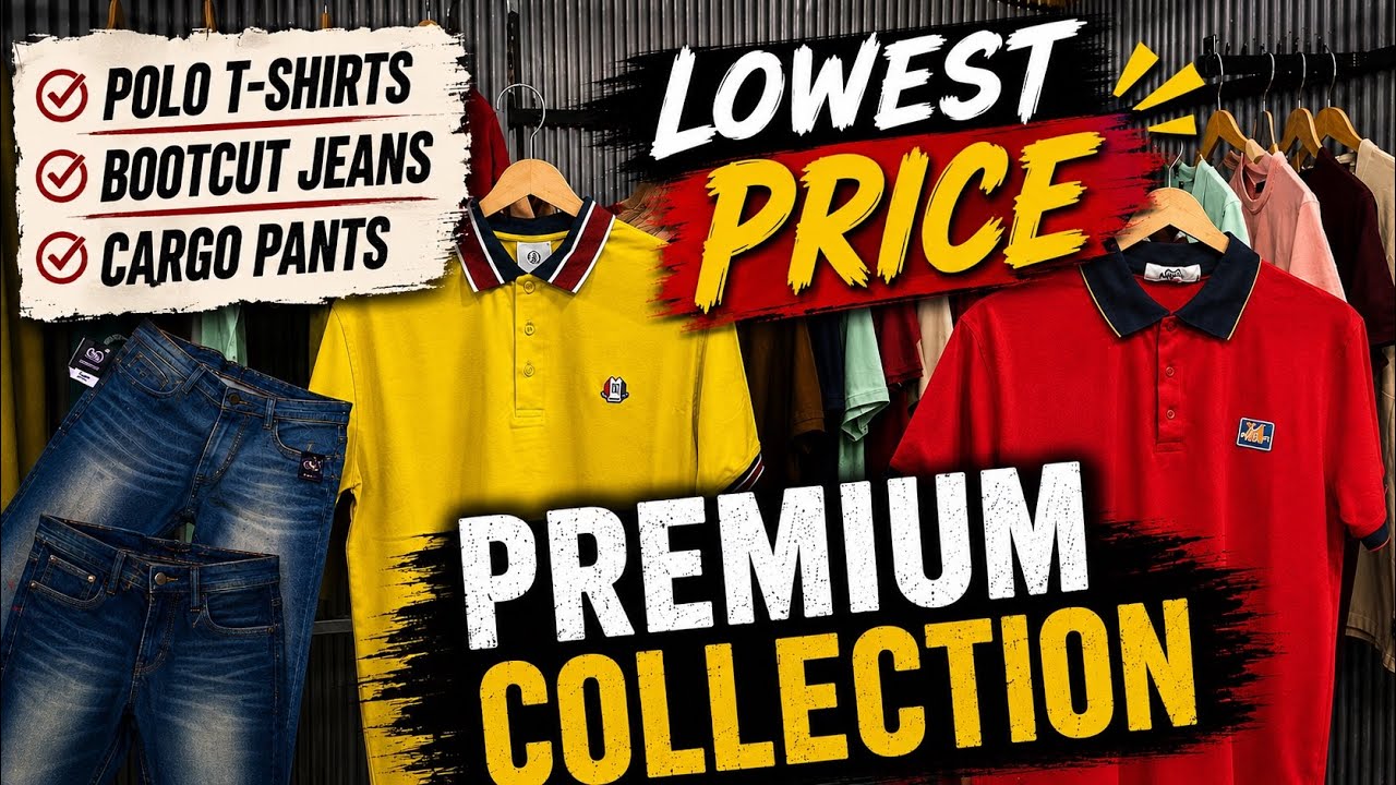 Premium T-Shirts | Bootcut Jeans | Cargo Pants | Men&rsquo;s Fashion 2026 | Best Quality Under Budget👍