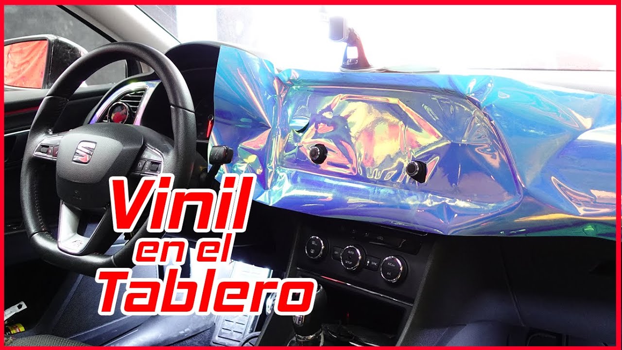 Vinil / WRAP en el TABLERO | Proyecto SEAT LEON
