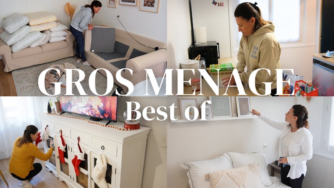 BEST OF GROS MENAGE✨ | meilleur nettoyage de la maison