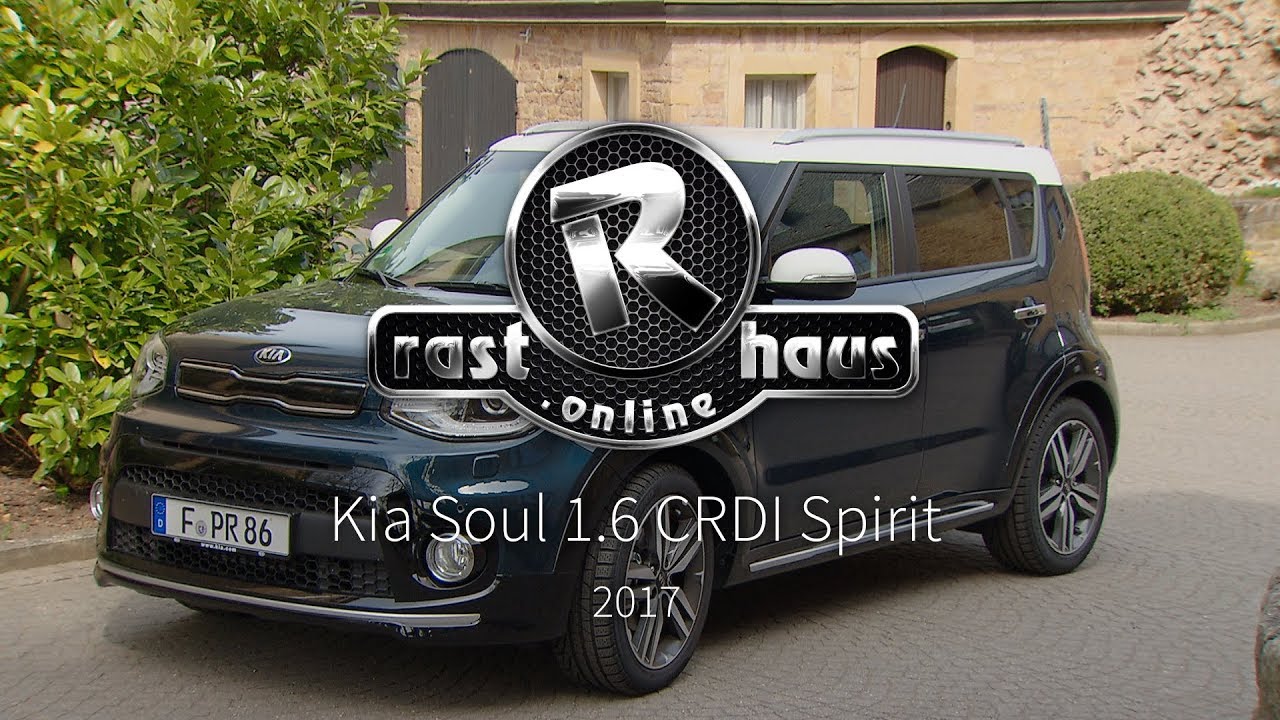 Kia Soul 1.6 CRDi Spirit Test 2017