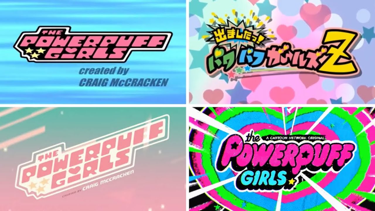Openings De Las Chicas Superpoderosas 1998, Anime, Baile Siniestro y Reboot (HD)